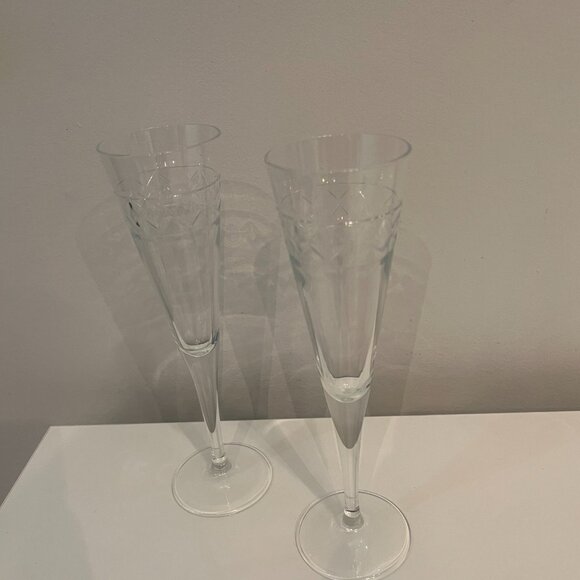 Vintage Champagne Glasses x2 - Picture 4 of 5